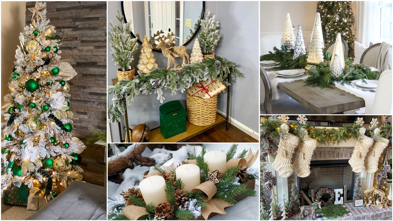DECORACIÓN NAVIDAD 2023-2024🎄DECORACIONES NAVIDEÑAS ❄️ TENDENCIAS ❄️ ÁRBOLES DECORADOS 🎄
