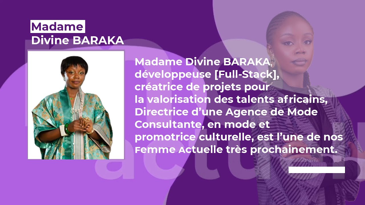 Femme Actuelle | Divine BARAKA