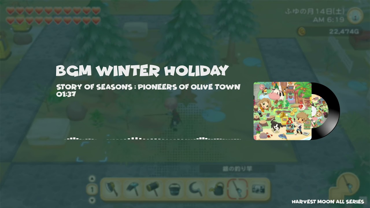 Story of Seasons: Pioneers of Olive Town BGM OST - Winter Holiday