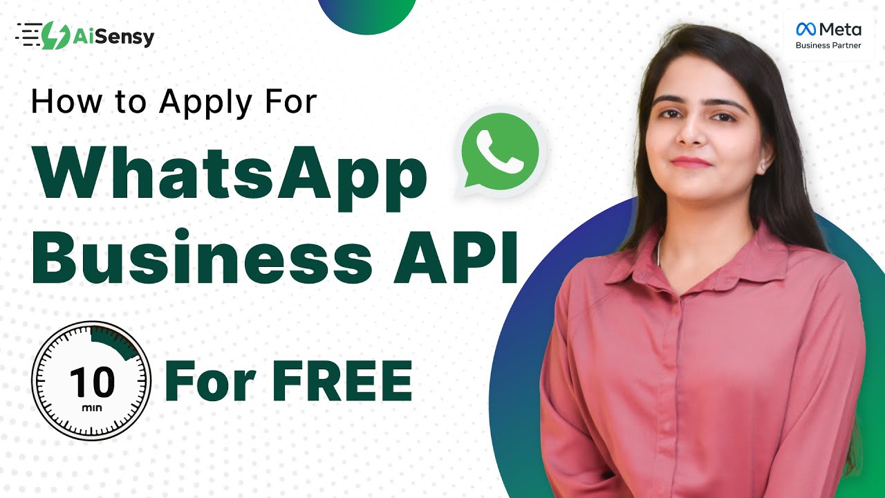 Подайте заявку на БЕСПЛАТНЫЙ WhatsApp Business API от Meta Business Partner | AiSensy