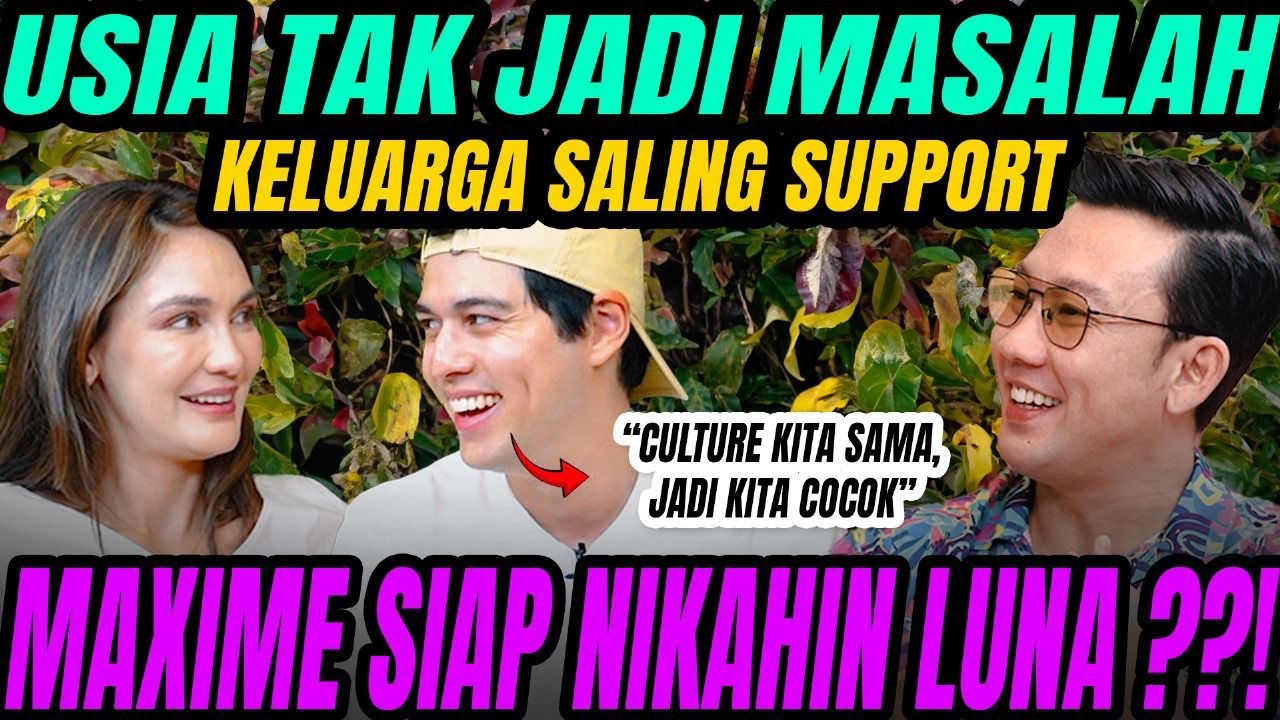 MAXIME LIRIK WANITA LAIN, NAGITA SLAVINA TERIAK PANGGIL MAXIME UNTUK JODOHIN SAMA LUNA (CURHAT BANG)