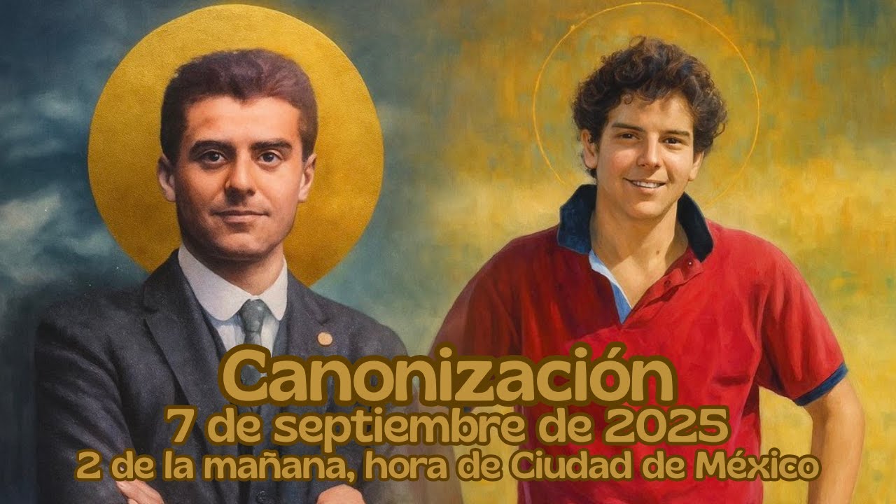 Canonización de los beatos Pier Giorgio Frassati y Carlo Acutis, Roma, 7 de septiembre de 2025.
