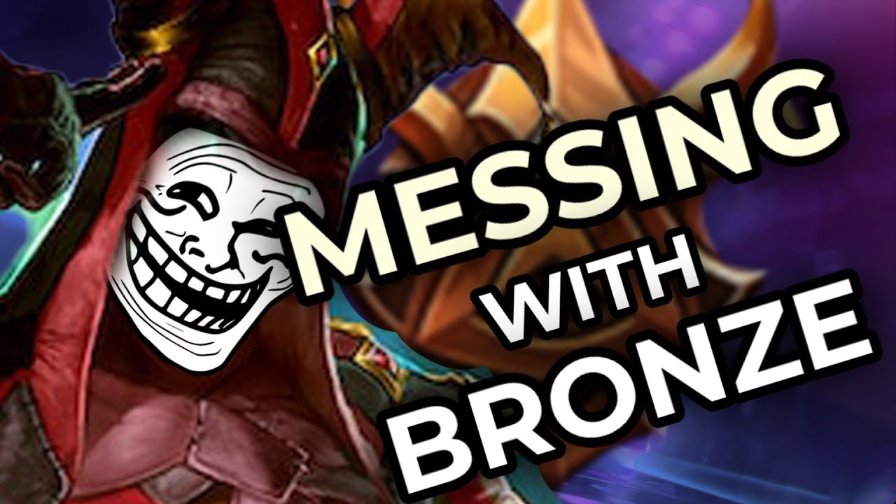 Loki Trolling Randoms in Bronze Ranked - SMITE