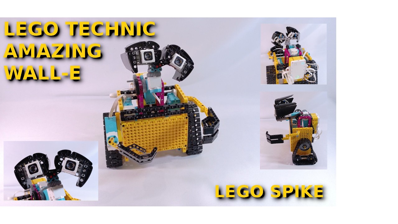[LEGO TECHNIC/SPIKE] Amazing Wall-E Robot / Robot lego Wall-E