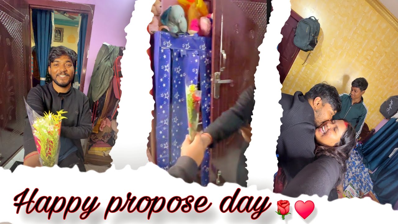 Propose Day Special ❤️ Babai Ke Official Vabe Propose Korlam 😍 Bengali Couple Vlog #vloggyrahul 