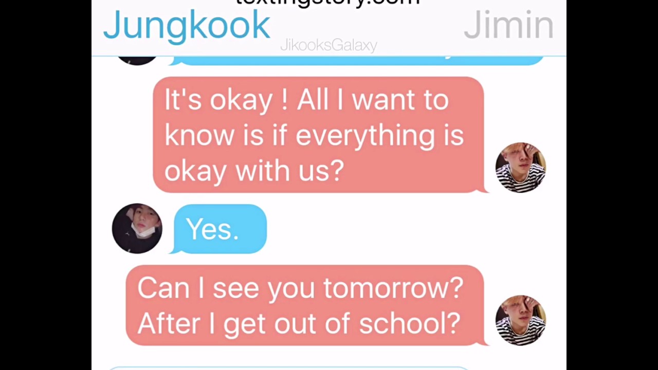 You want me back? [JIKOOK TEXTS] #48
