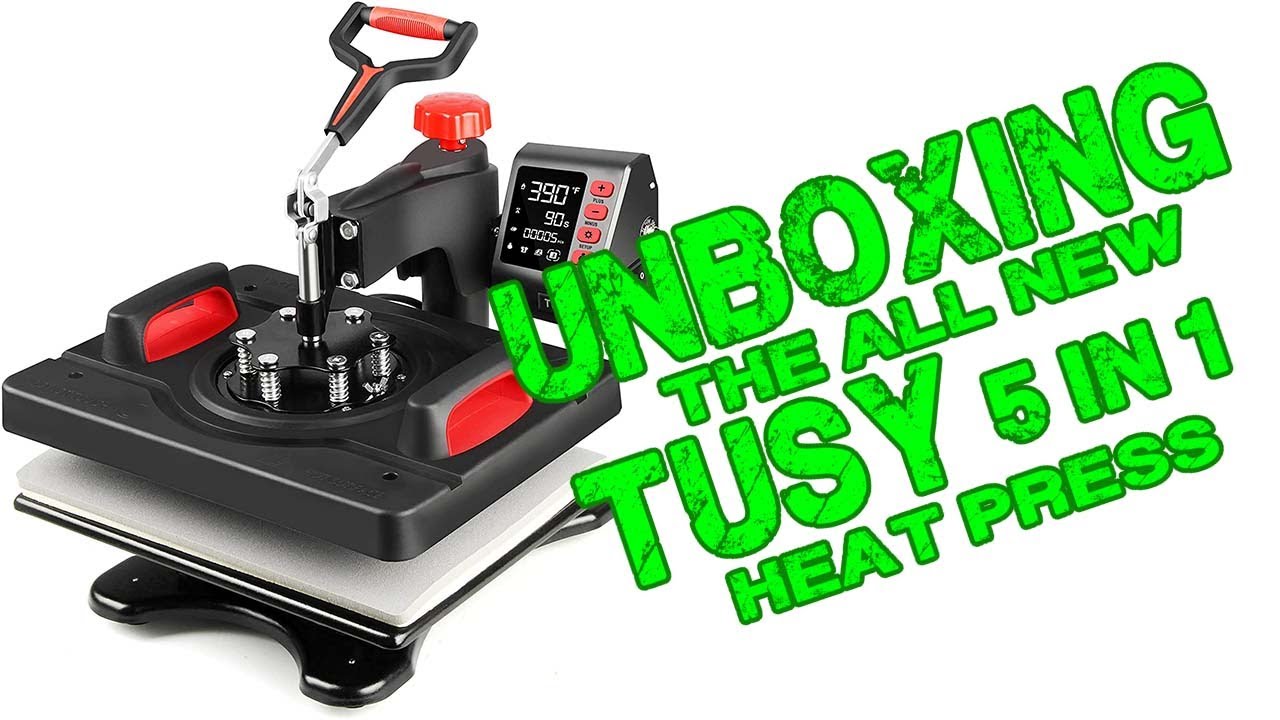 Unboxing the new Tusy 5-1 heatpress.