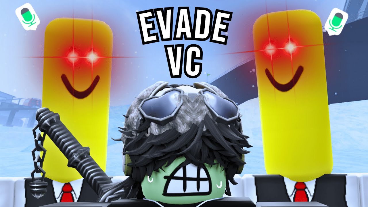 EVADE VC — ЭТО СТРАШНО!? ЧАСТЬ 3 | Смешные моменты Roblox Evade VC