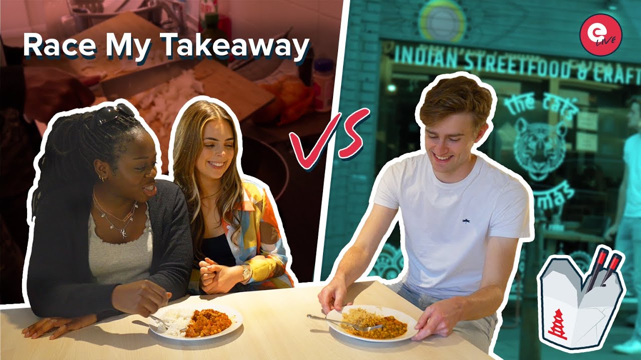 Takeaway vs cooking at home - find out which is fastest!