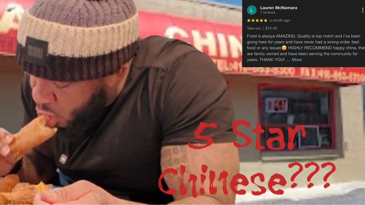 5 Star Chinese or Nah?| Happy China| Cee Food Lover