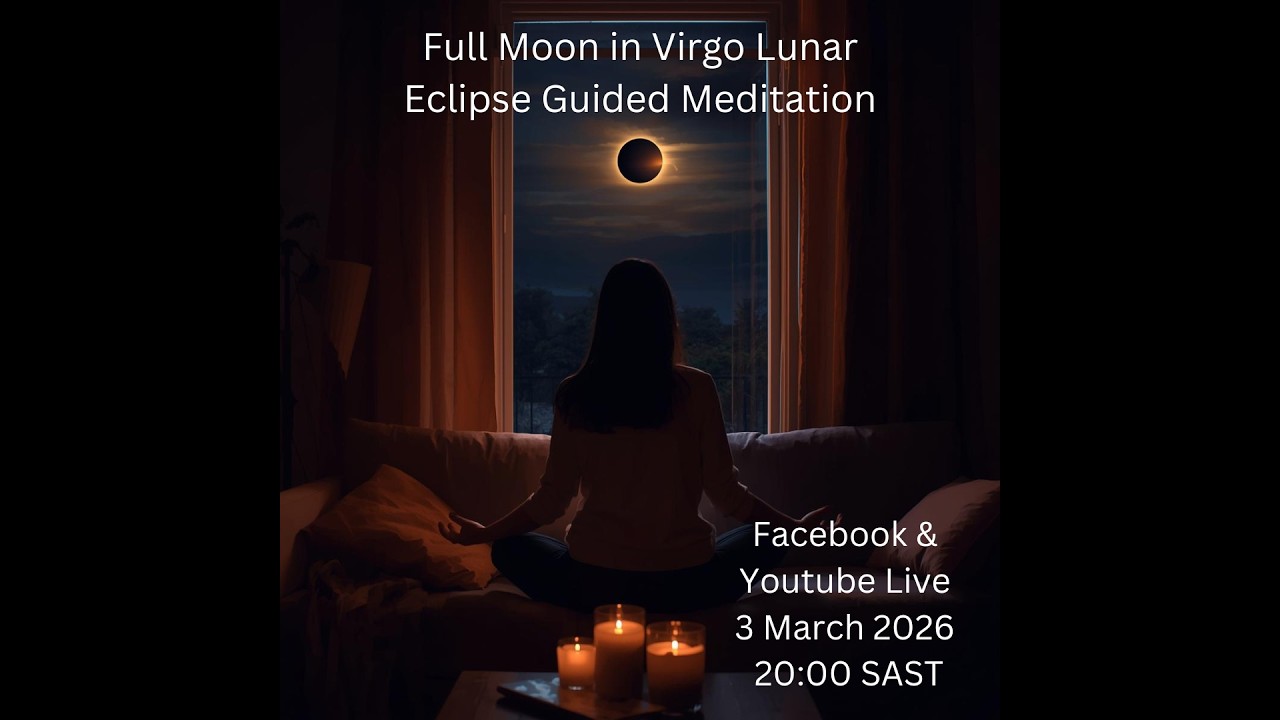 Full Moon Lunar Eclipse Energy cleanse meditation