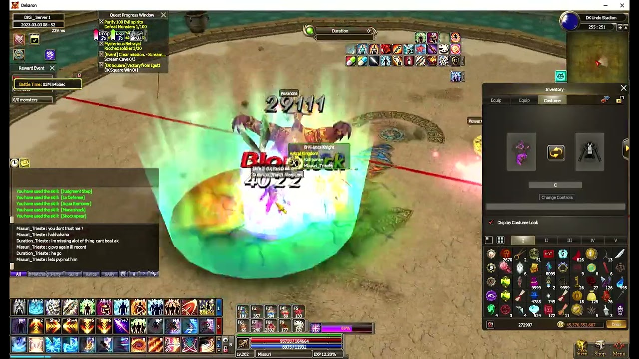 No Edit PVP Alo vs VS Global Dekaron
