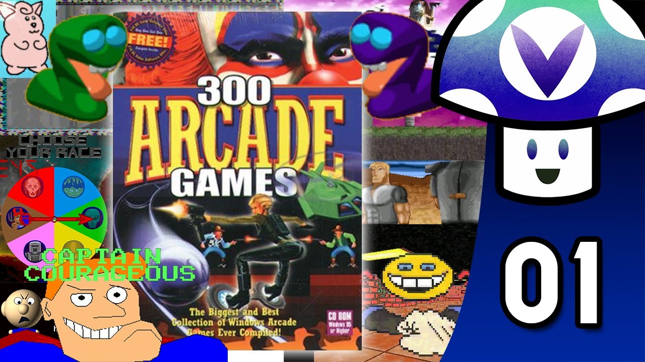 [Vinesauce] Vinny - Cosmi Software: 300 Arcade Classics (part 1)