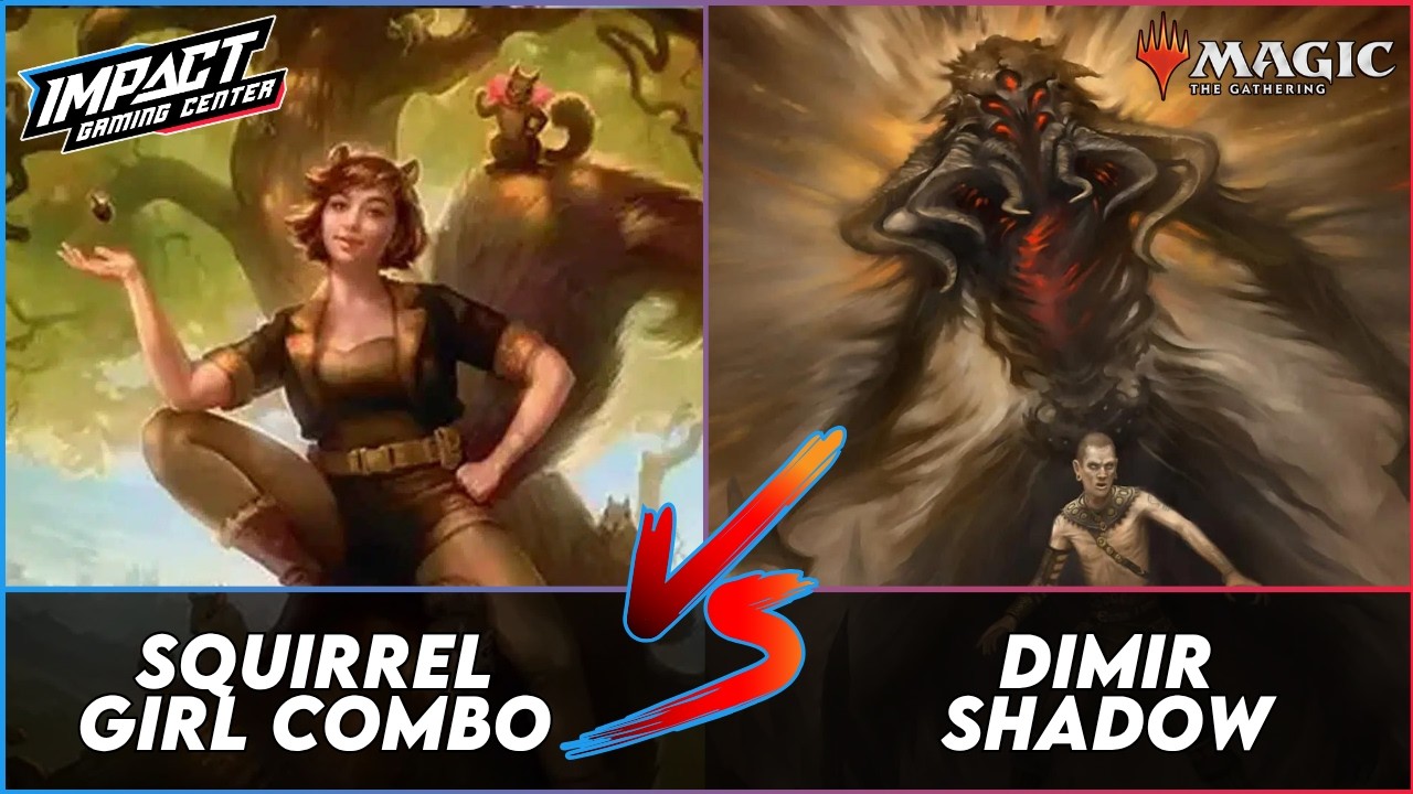 Squirrel Girl ПРОТИВ Dimir Shadow [В КАРТОНЕ] | Modern FNM в IGC | Раунд 2 | Magic: the Gathering