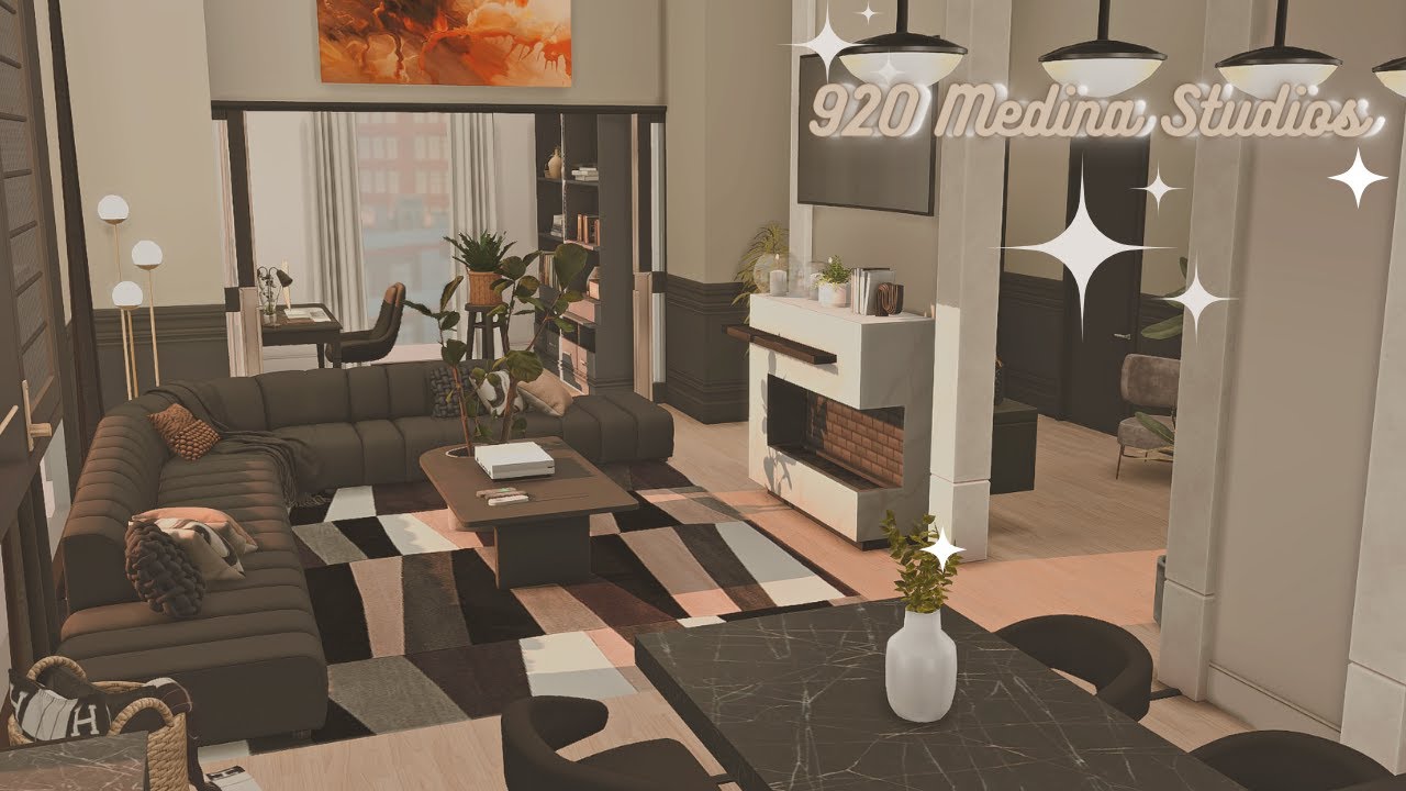 920 Medina Studios 🤍 The Sims 4 Apartment Renovation || Speed Build