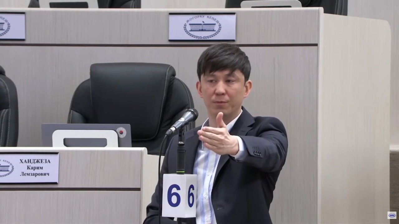 Депутат Кокулов милиция өкүлүнө трибунадан катуу айтты