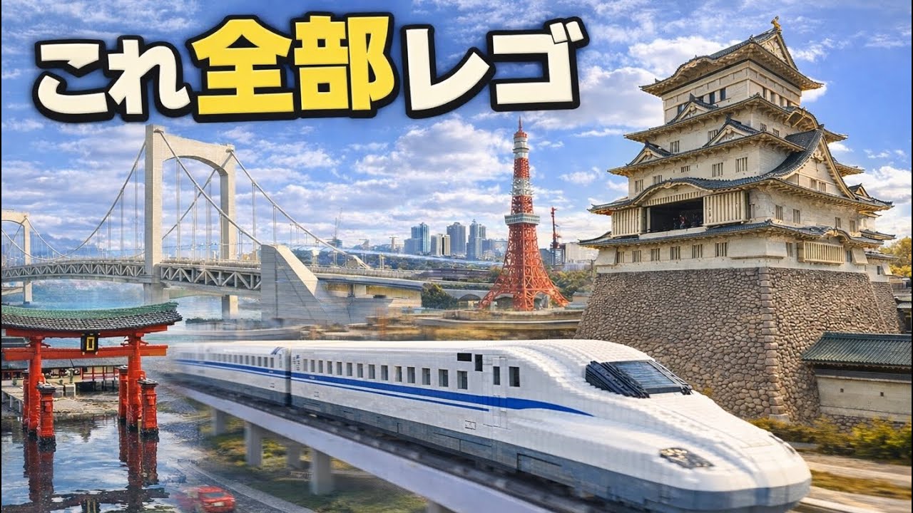 【完全版】本物にしかみえない日本ミニチュア都市がリアルすぎた