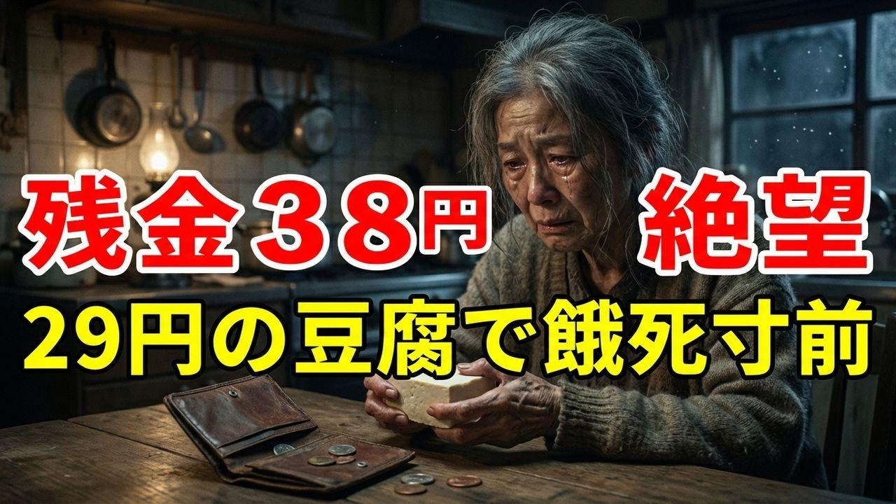年金20万で残金38円？息子に裏切られた73歳母の衝撃の末路