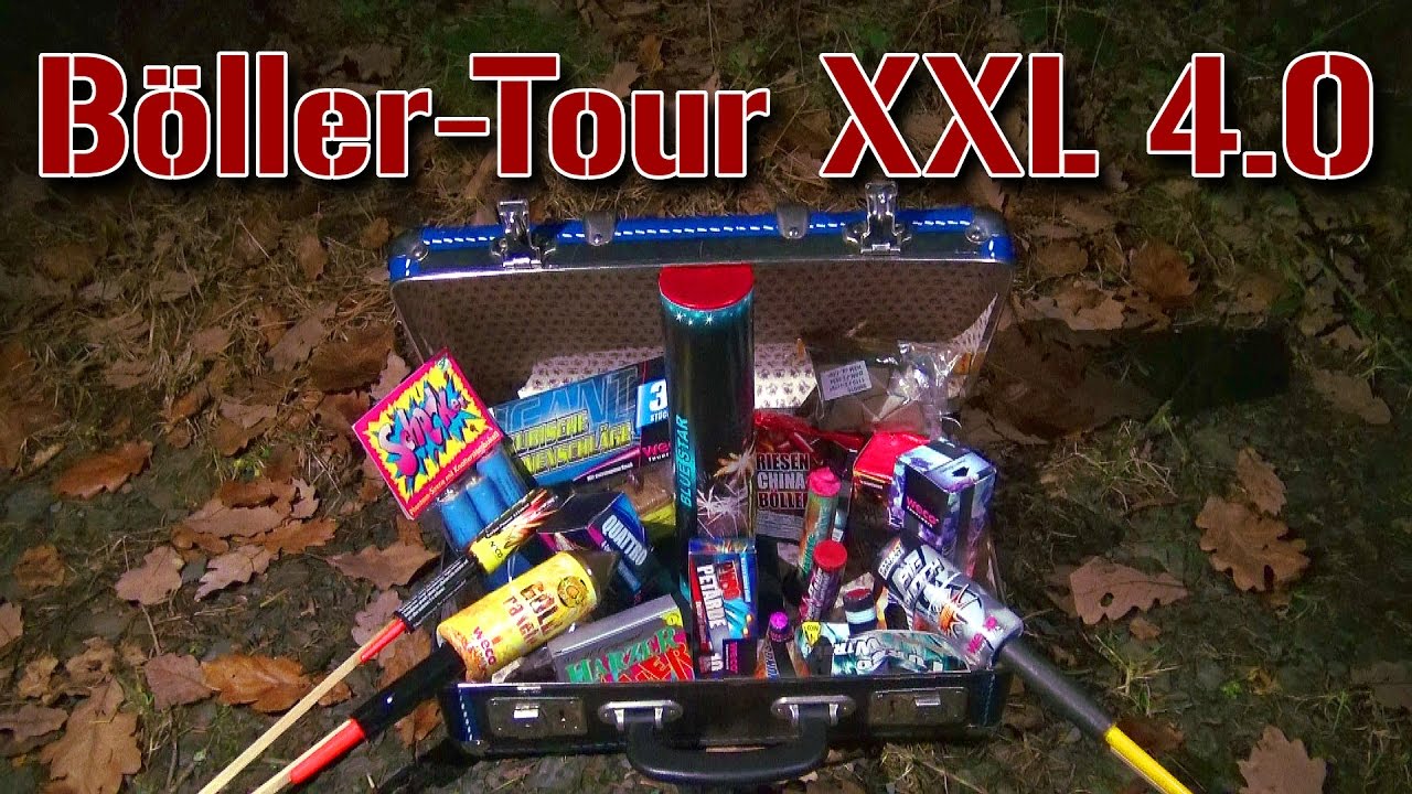 Koffer VOLL mit Feuerwerk | Böller-Tour XXL 4.0 | FireworksandBalloons