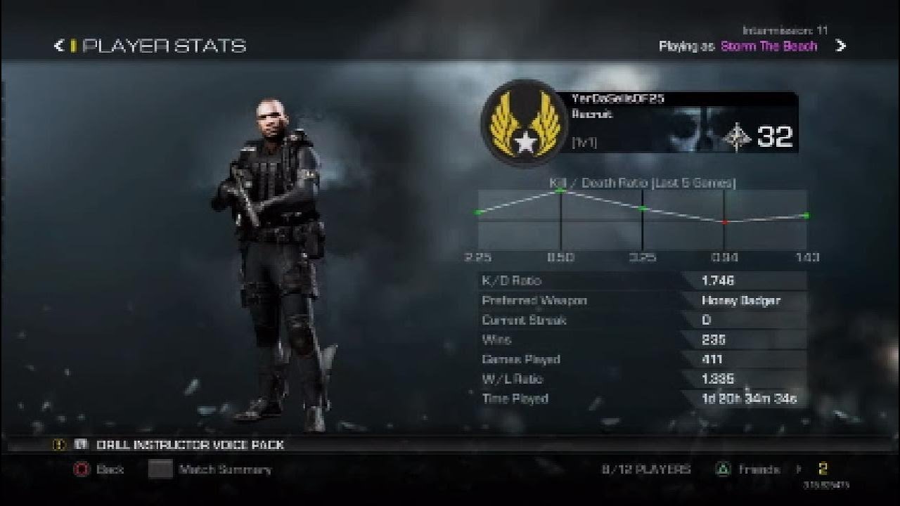 Alluszn vs YerDaSellsOF25 1v1 COD Ghosts