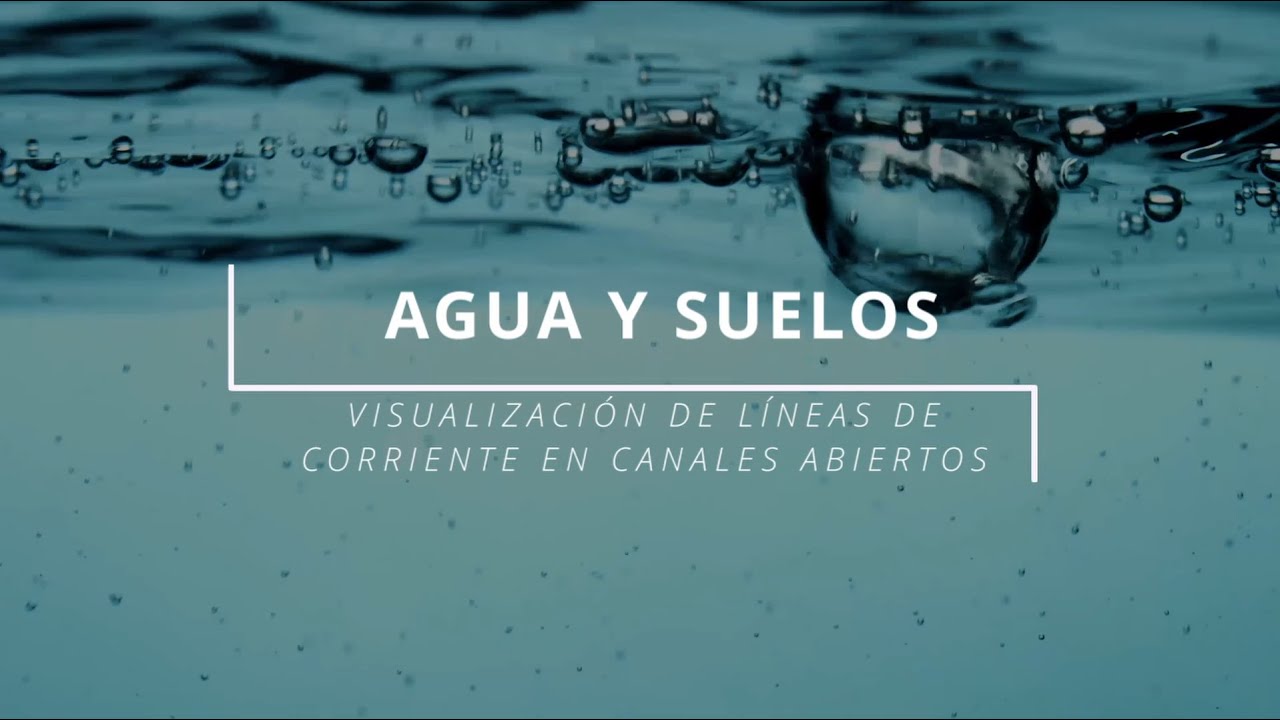 VISUALIZACIÓN DE LÍNEAS DE CORRIENTE EN CANALES ABIERTOS CON EL EQUIPO HM 150.21