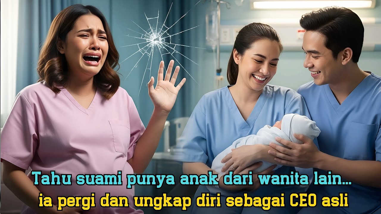 Tahu suami punya anak dari wanita lain... ia pergi dan ungkap diri sebagai CEO asli