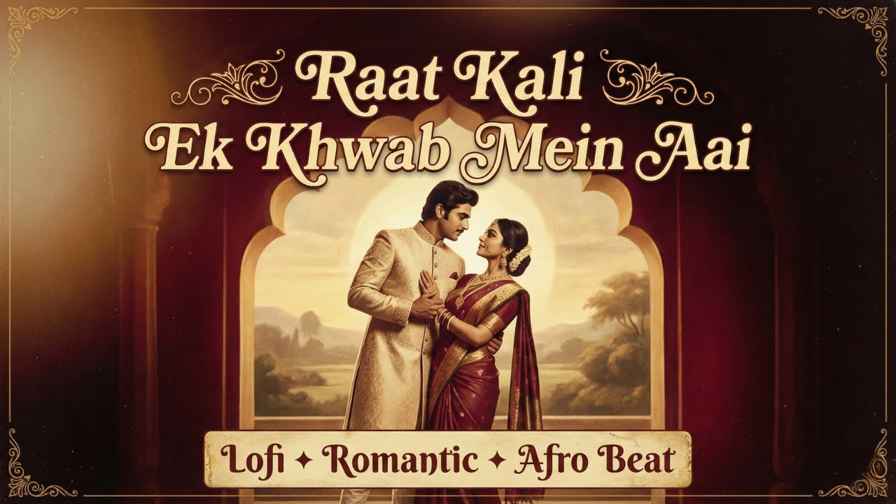 Raat Kali Ek Khwab Mein Aayi | Lofi Afro Romantic Remix |  RD Burman | Kishore K | Ravee & Agastya