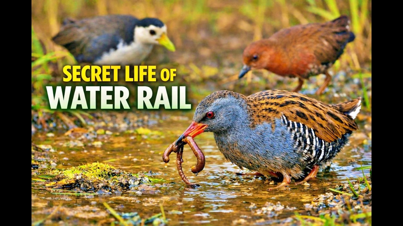 Secret Life of Water Rail | Hidden Marshland Birds of Pakistan | Wildlife Documentary