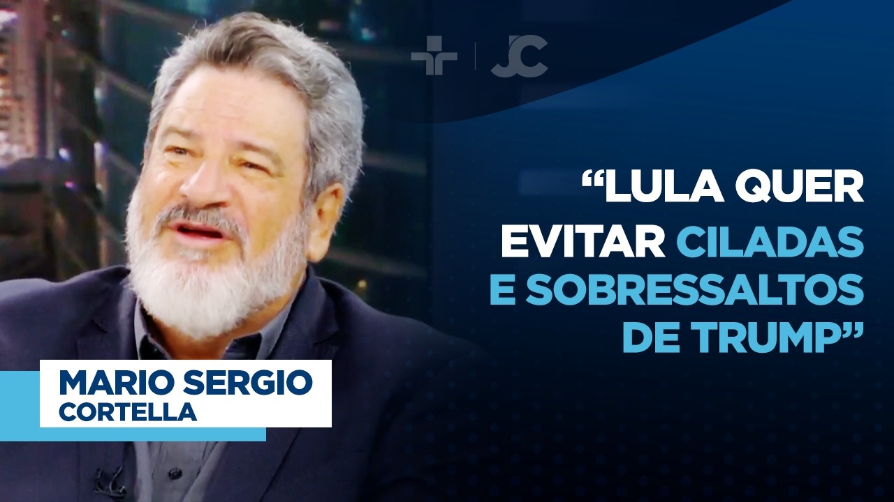 Cortella comenta declarações de Lula sobre embate de Trump com a Suprema Corte dos EUA