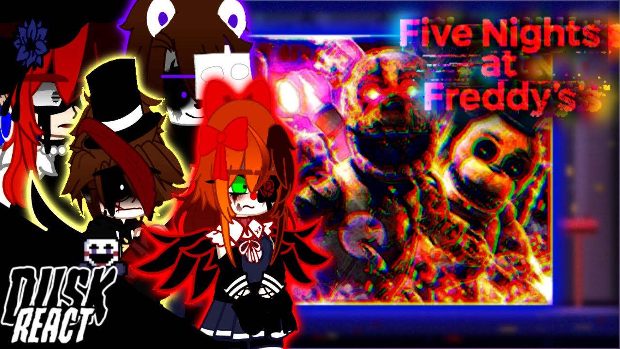 FNAF React { Quebrados I Five Night's At Freddy's I @ironmasterprod  I PT-Br I } { Minha A'U }