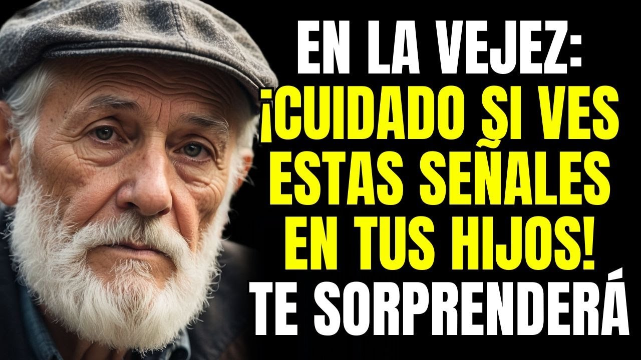 🤬 ¡Cuidado en la vejez! ¡3 Señales de que tus hijos ya no te valoran ni te respetan! | Sabiduría