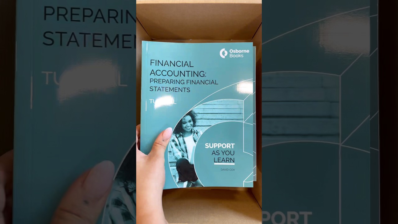 Unbox our AAT accounting course with me! #accountanttraining #accountancy #aat #studyonline