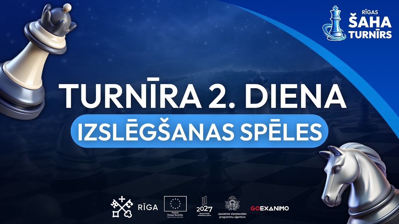 Rīgas Šaha Turnīrs | Izslēgšanas spēles | 2. diena