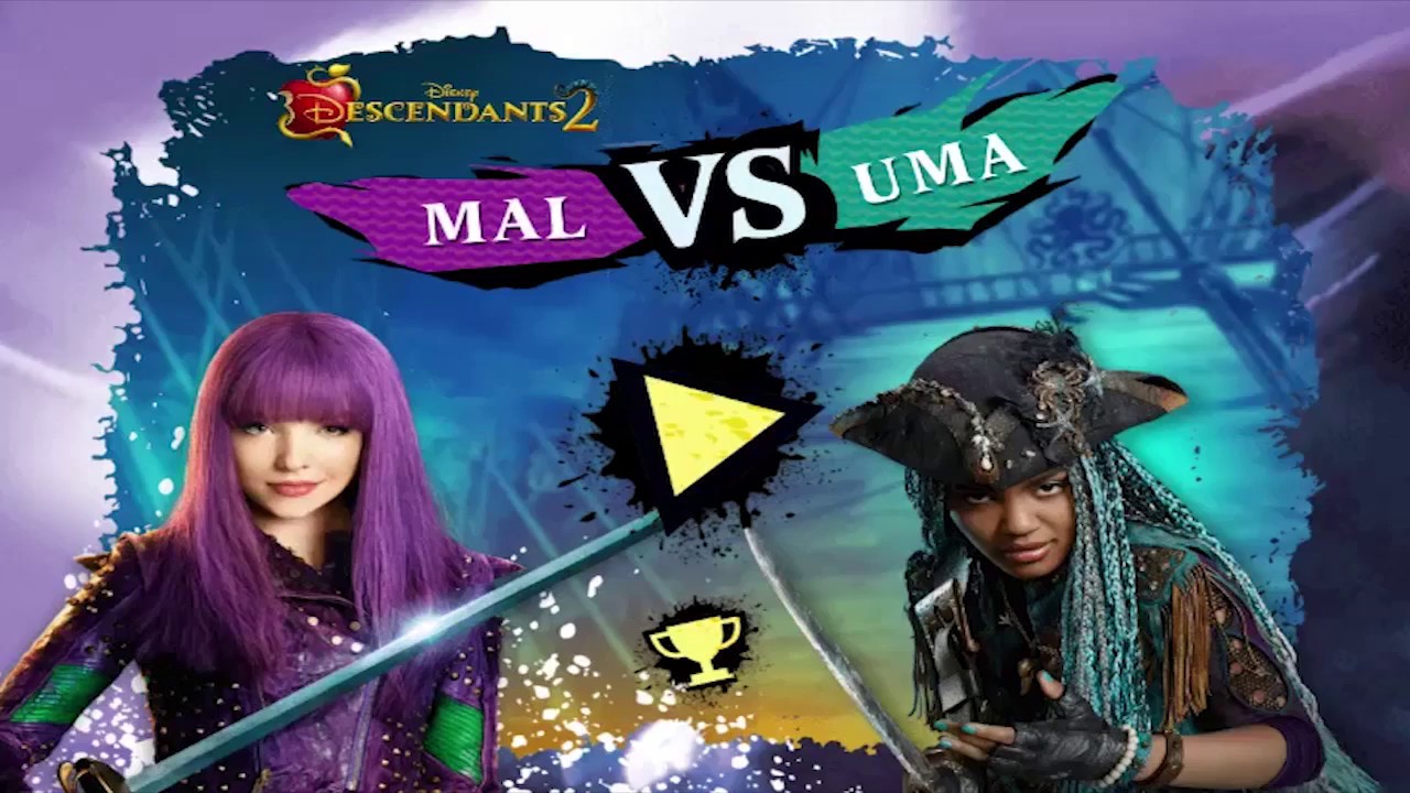 Descendants 2 - Uma's Tutorial Training - Popular Cartoon Games for Kids