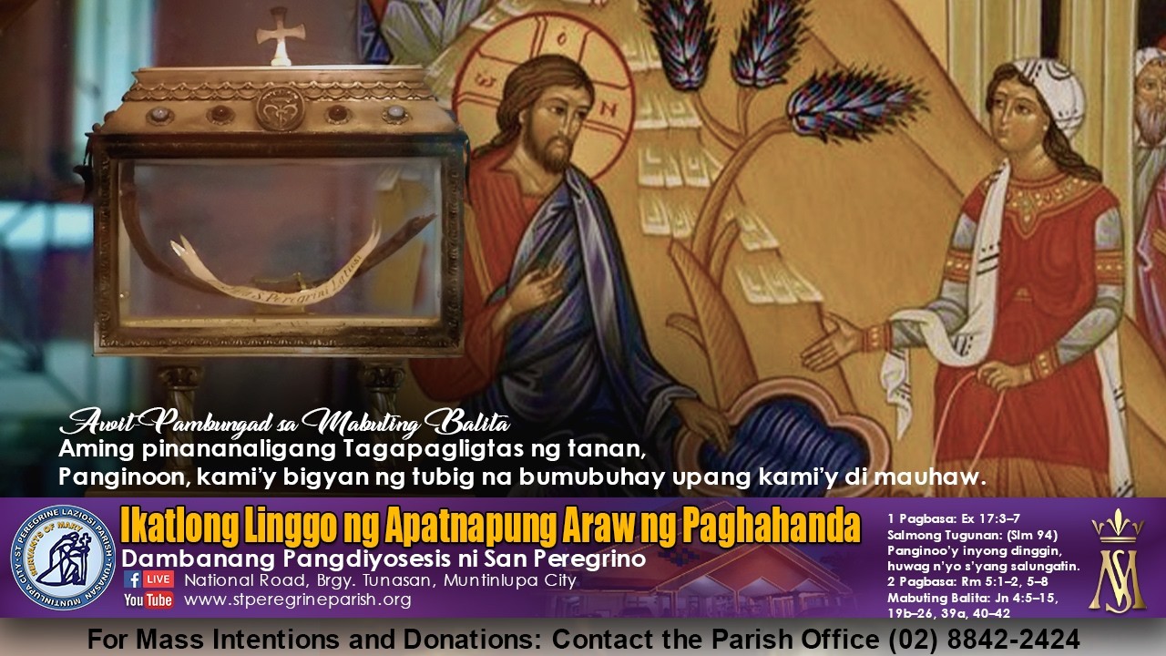 Live: 2PM Healing Mass | Ikatlong Linggo ng Apatnapung Araw ng Paghahanda  - Marso 8, 2026
