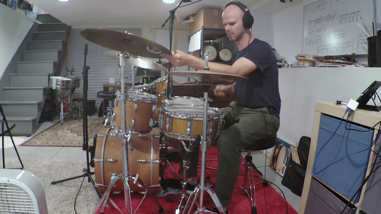 Saltei da Banda — drum cover