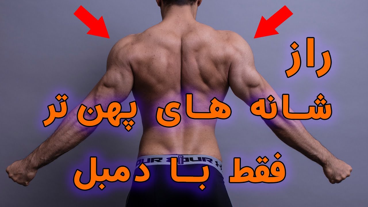 بدنسازی فقط دمبل شانه های پهن در خانه (2024)