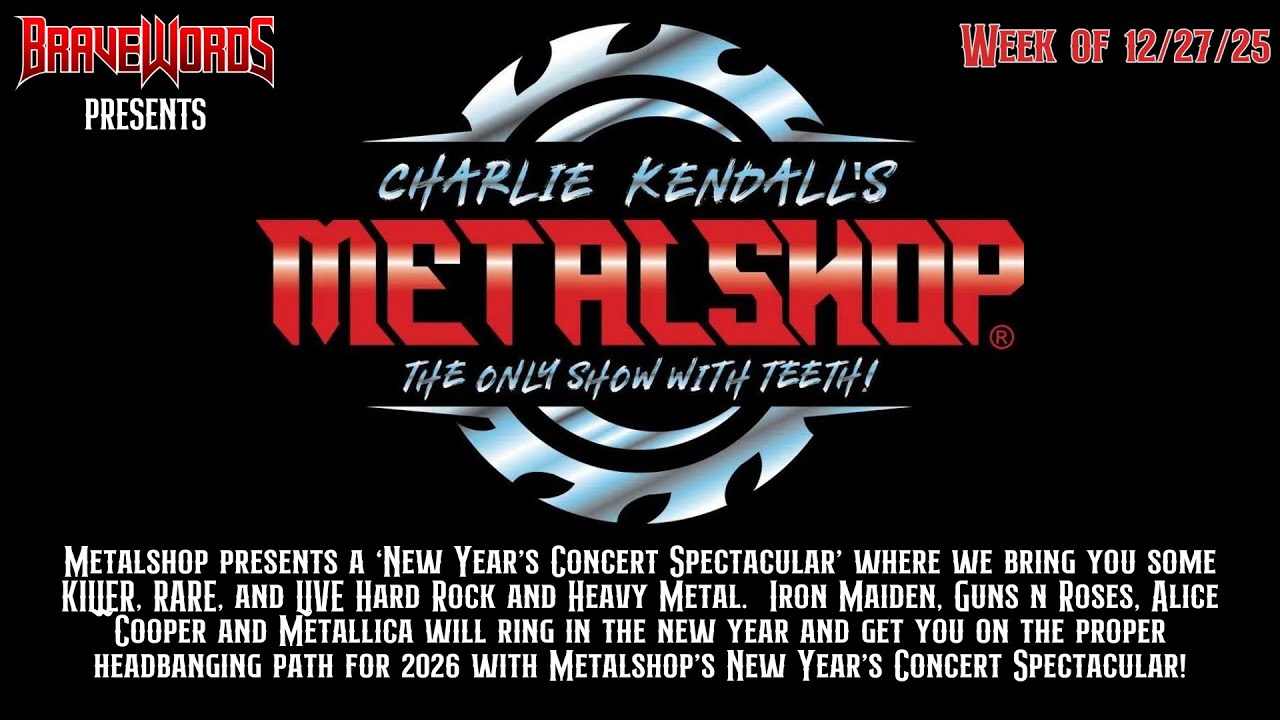 LISTEN: Charlie Kendall&rsquo;s METALSHOP &lsquo;New Year&rsquo;s Concert Spectacular&rsquo;