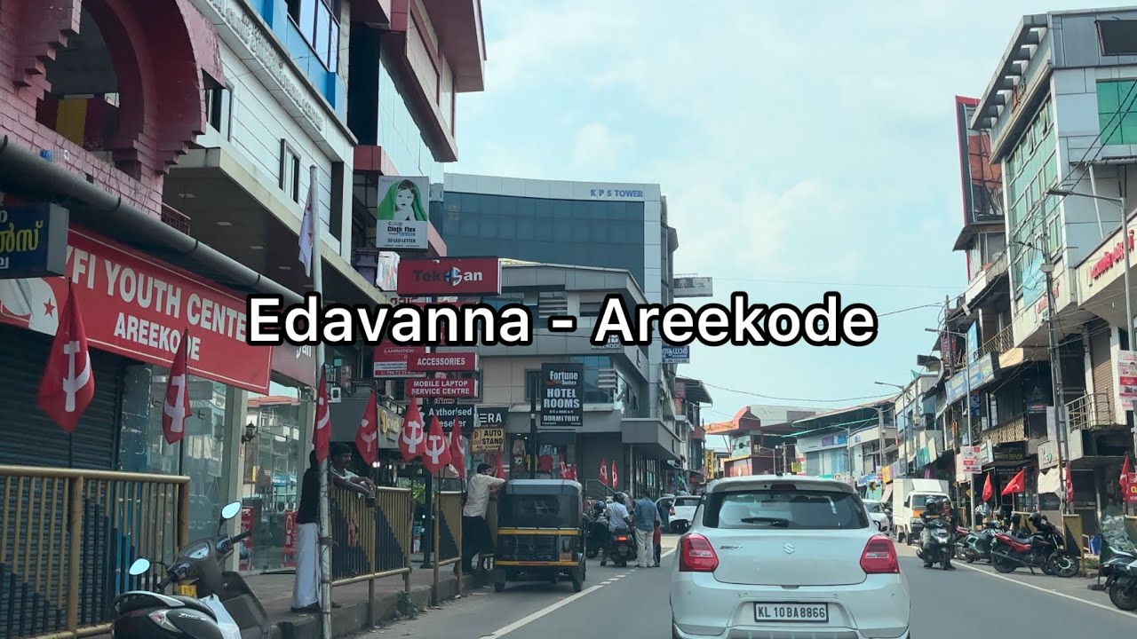 Edavanna to Areekode zikzak road trip | 4K