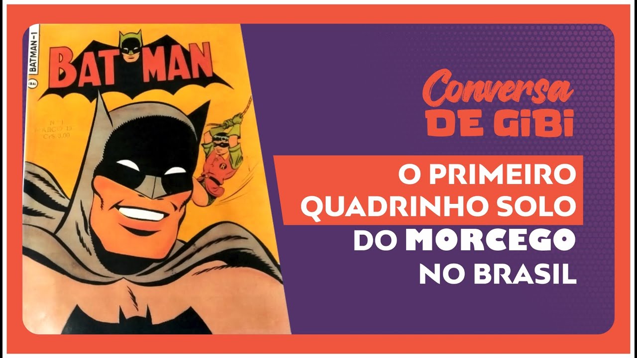 BATMAN Nº1 DA EBAL (1953): A PRIMEIRA REVISTA EXCLUSIVA DO MORCEGO NO BRASIL