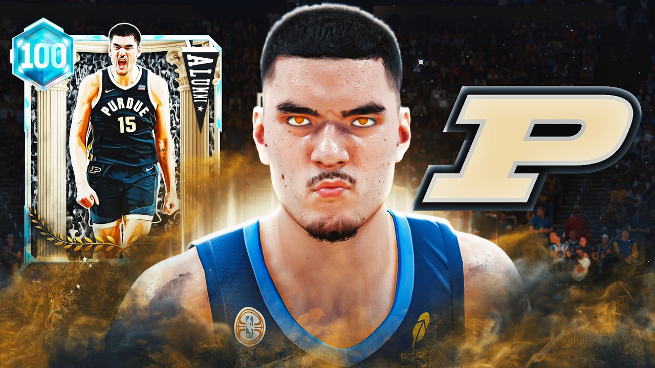 I Used 100 Overall Zach Edey And He's Broken