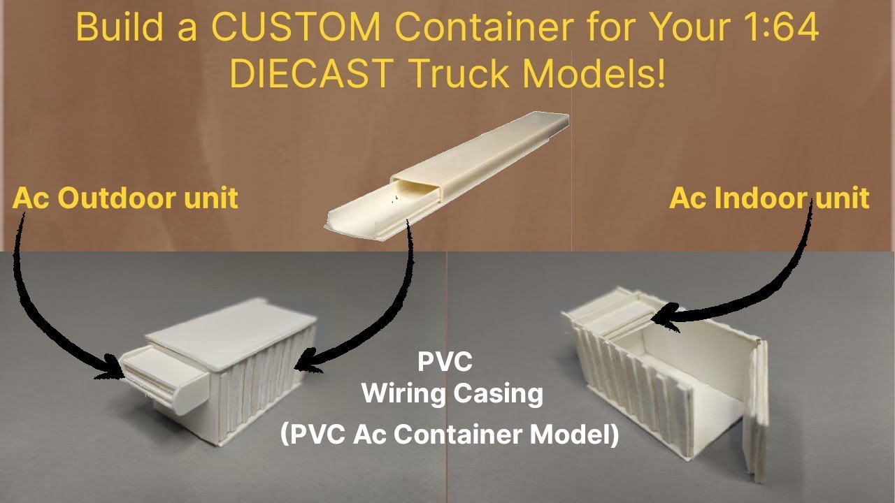 Build a CUSTOM Container for Your 1:64 DIECAST Truck Models!