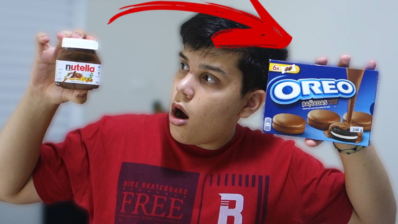 OREO COM NUTELLA ‹ JUAUM ›