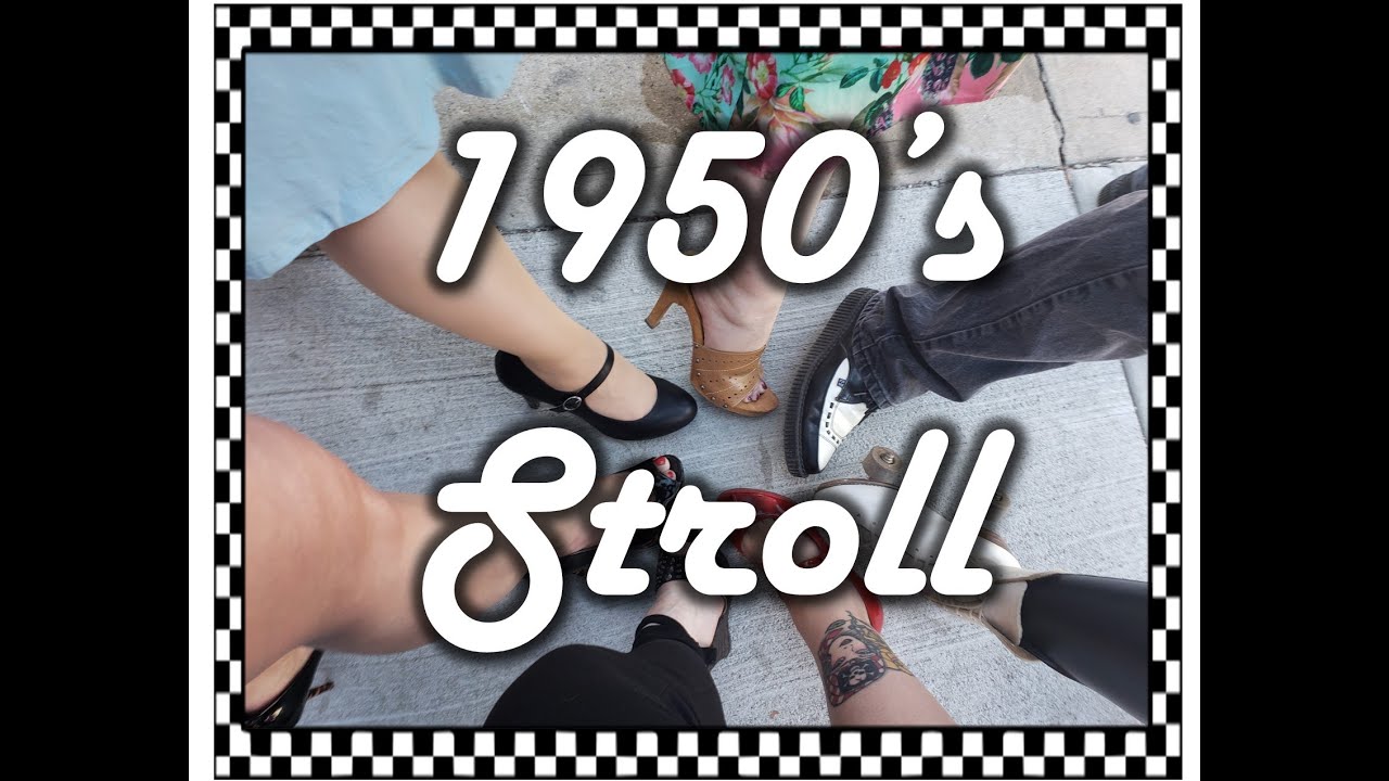 How to dance The Stroll Mixer 1950's