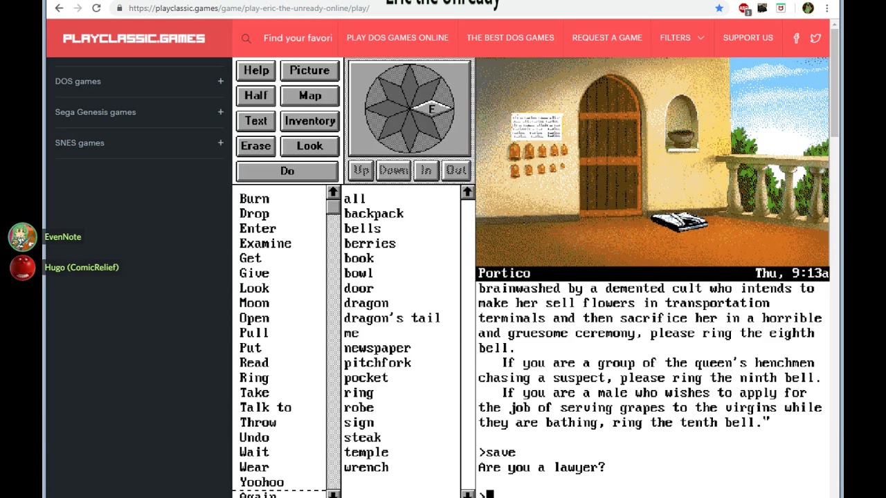 Eric the Unready, 1/30/19: Quest for a crowbar!