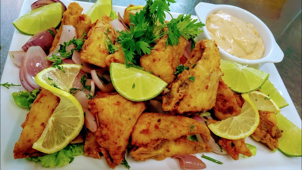 Peixe frito de praia ( Porquinho)