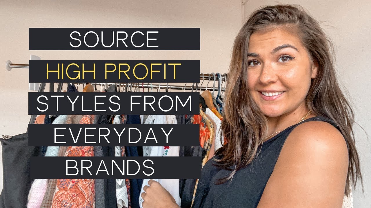 How to Find High ASP Styles for Everyday Brands to Resell on Poshmark and eBay