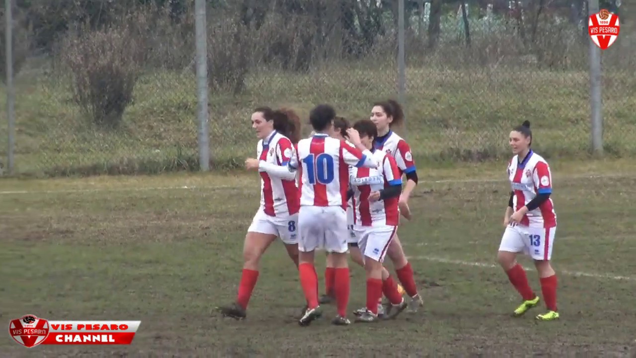Highlights Vis Pesaro Calcio Femminile YFIT Macerara Semifinale ritorno coppa