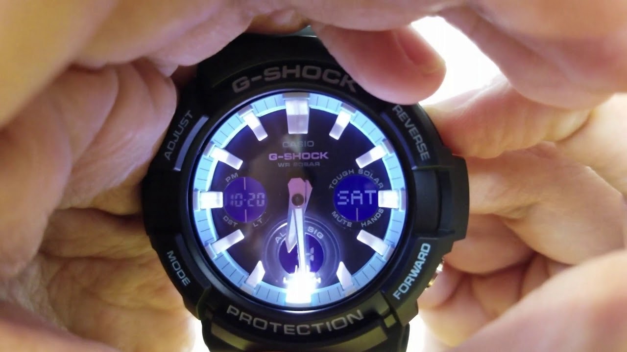 G-shock watch GAS-100PC-1ADR Unboxing
