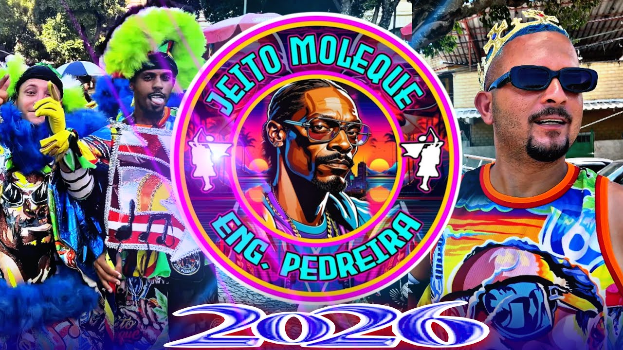 Documentário 2026 - Parte 17 - Terça Feira de Carnaval - Turma Jeito Moleque de Engenheiro Pedreira 